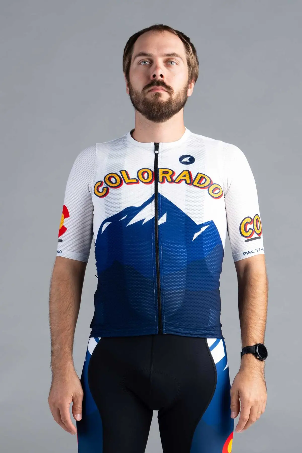 Men's Colorado Mtn Silhouette Summit Aero Mesh Jersey 1