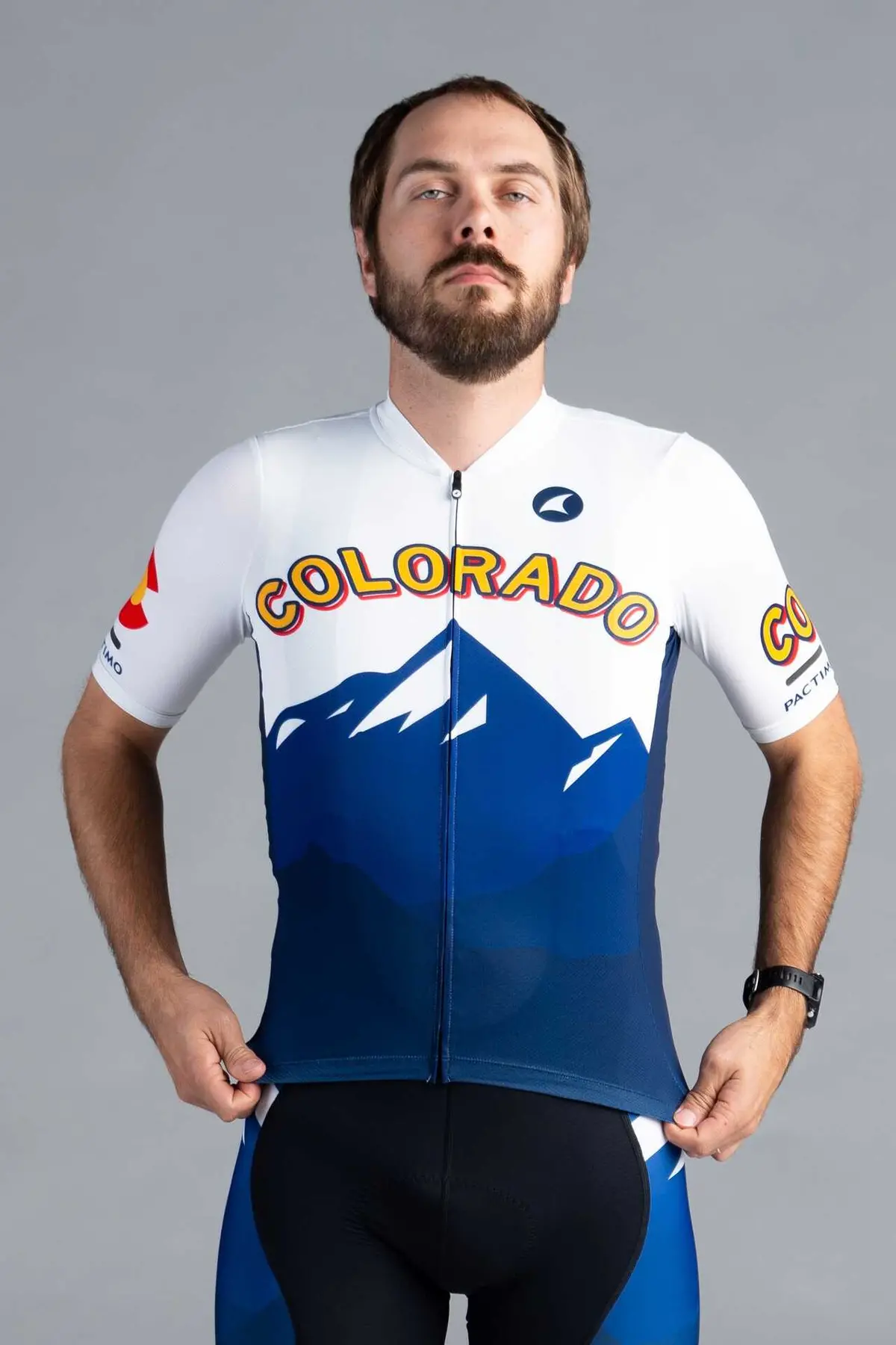 Men's Colorado Mtn Silhouette Ascent Aero Jersey 1