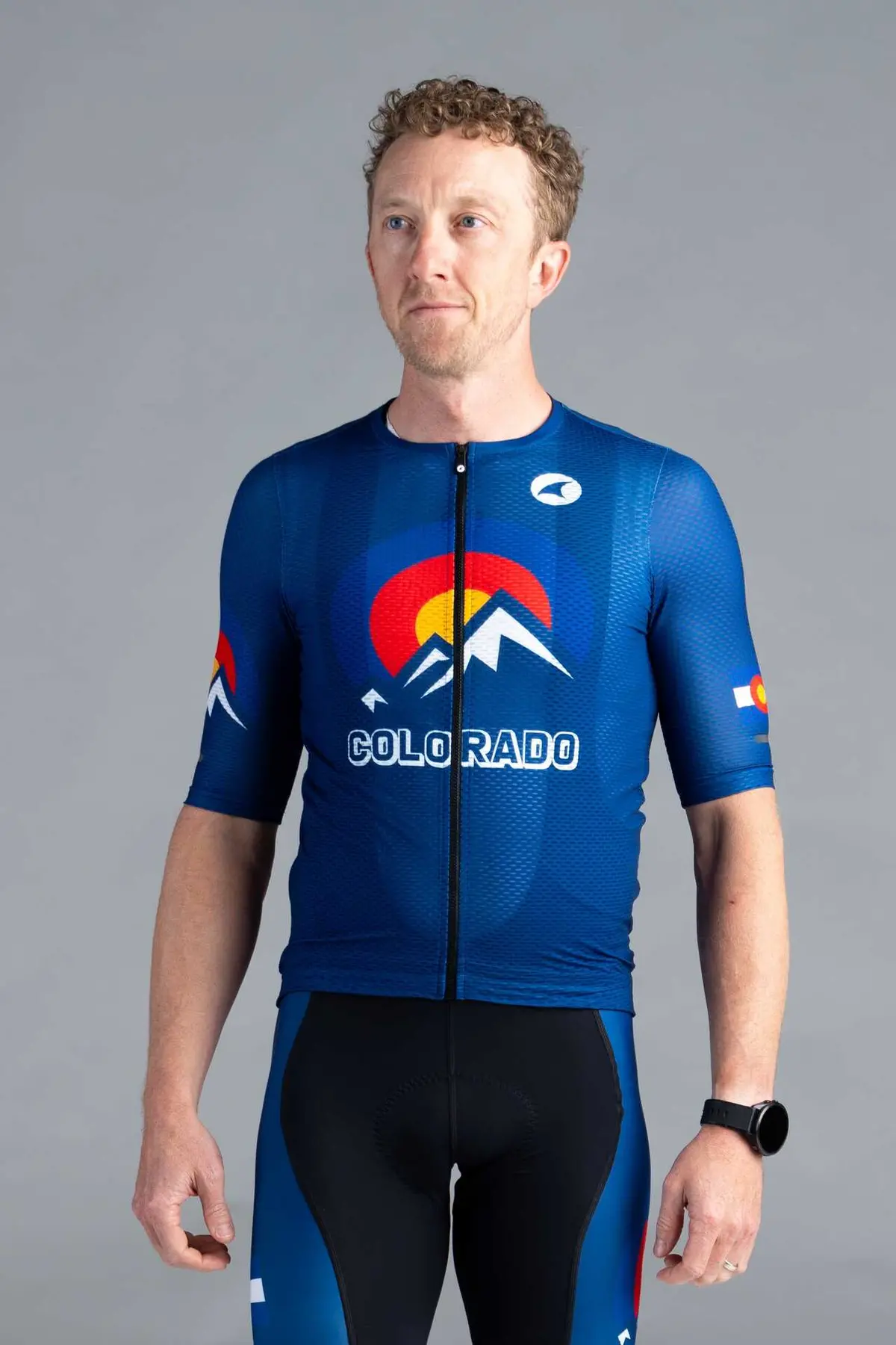 Men's Colorado Retro Mtn Summit Aero Mesh Jersey 1