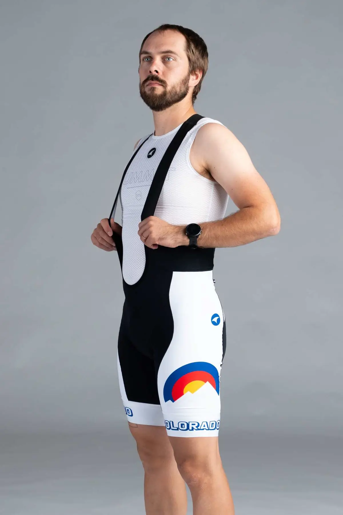 Men's Colorado Retro Mtn Ascent Vector Bibs - Long 1