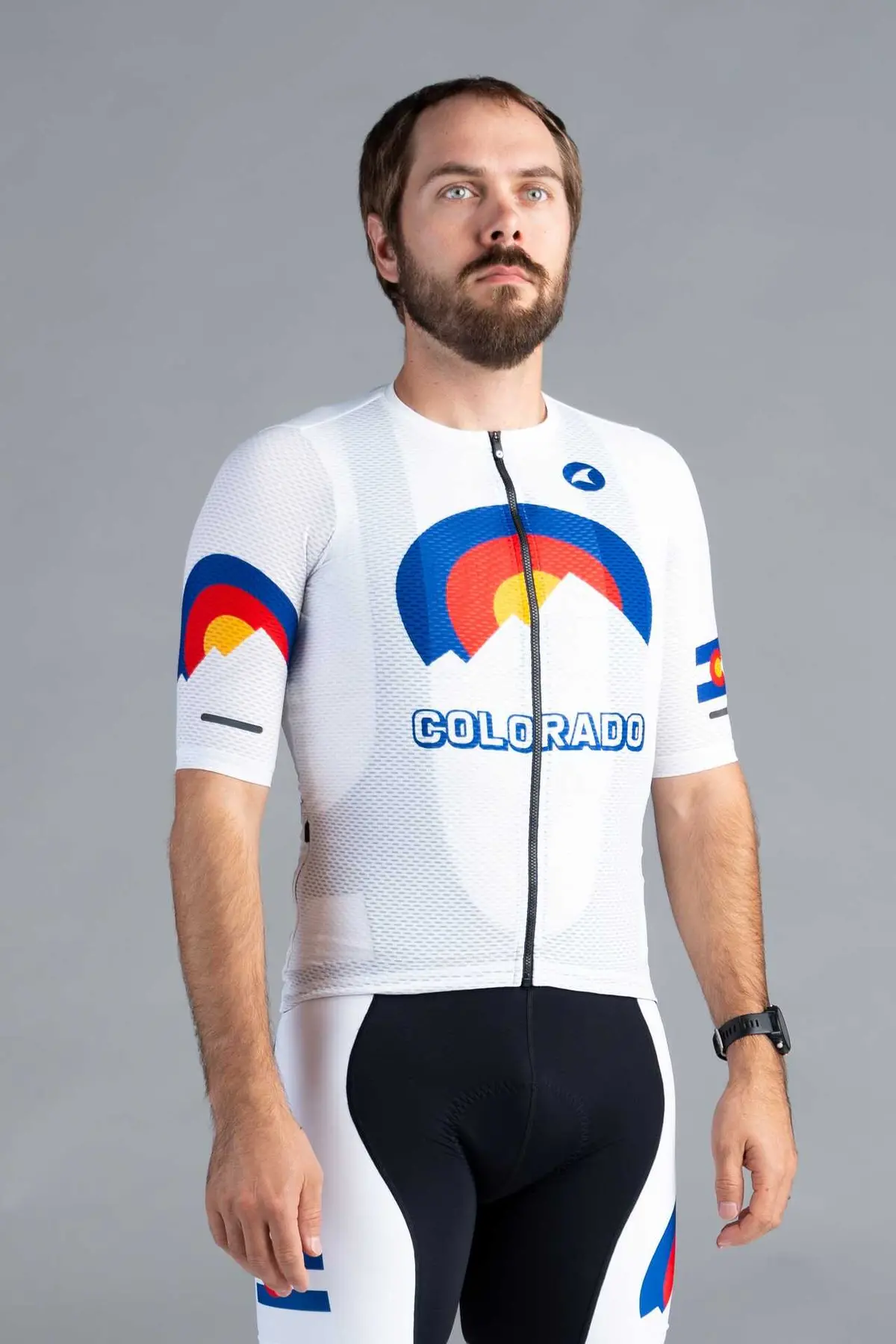Men's Colorado Retro Mtn Summit Aero Mesh Jersey 1