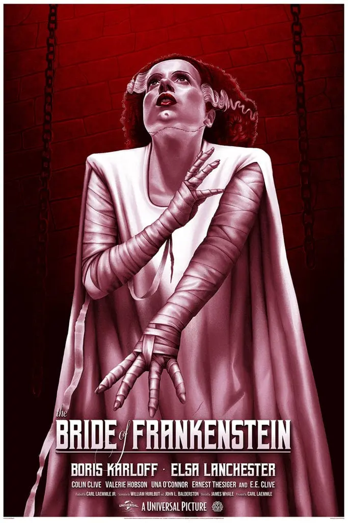Bride Of Frankenstein (Variant) Poster 1