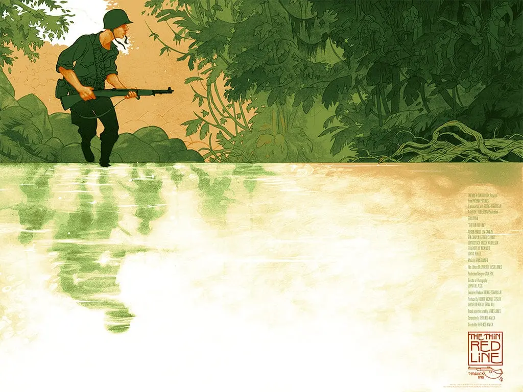 The Thin Red Line Poster 1