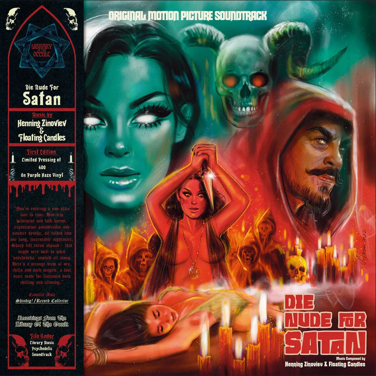 Die Nude For Satan - Original Motion Picture Soundtrack Lp 1