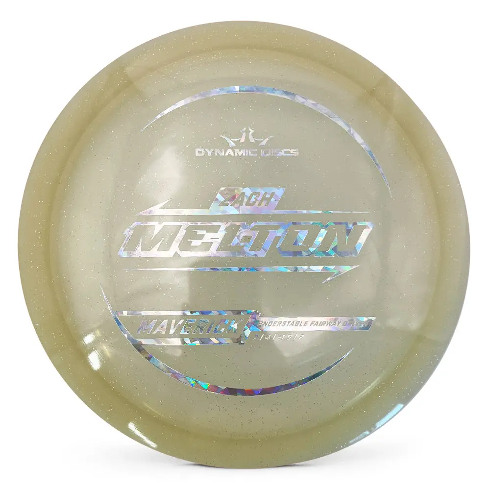Dynamic Discs Lucid Gold Metal Flake Maverick Zach Melton Tour Series 2025 1