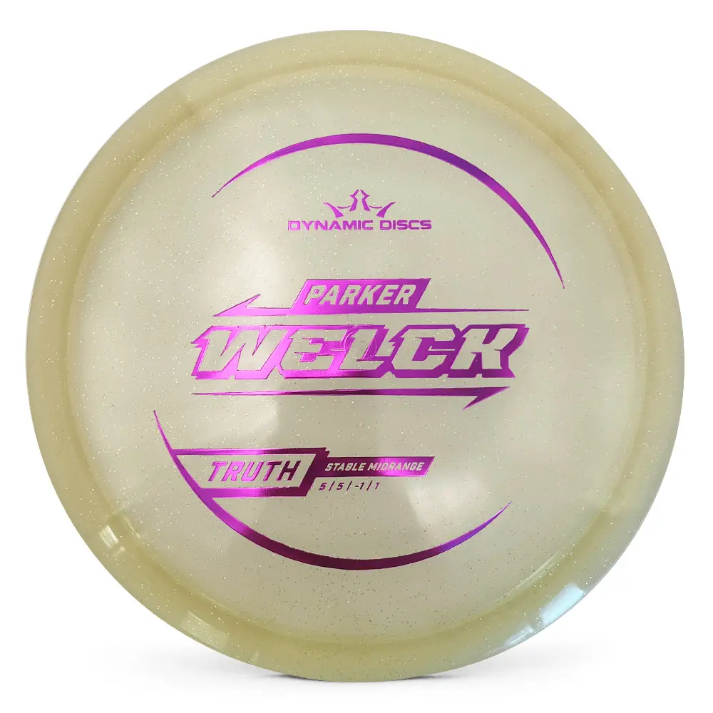 Dynamic Discs Lucid Gold Metal Flake Truth Parker Welck Tour Series 2025 1