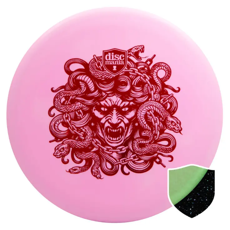 Discmania Exo Lumen Link Limited Edition Medusa Stamp 1