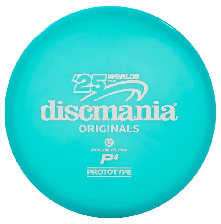 Discmania Color Glow C-Line P4 Prototype Worlds Fundraiser 1