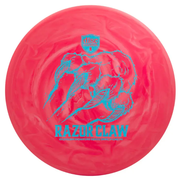 Discmania Swirl P-Line Flex 2 P4 Razor Claw Kyle Klein Signature Series 2025 4