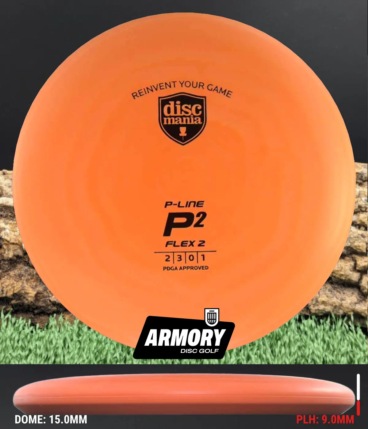 Discmania P2 in P-Line Plastic – Reliable Putt & Approach