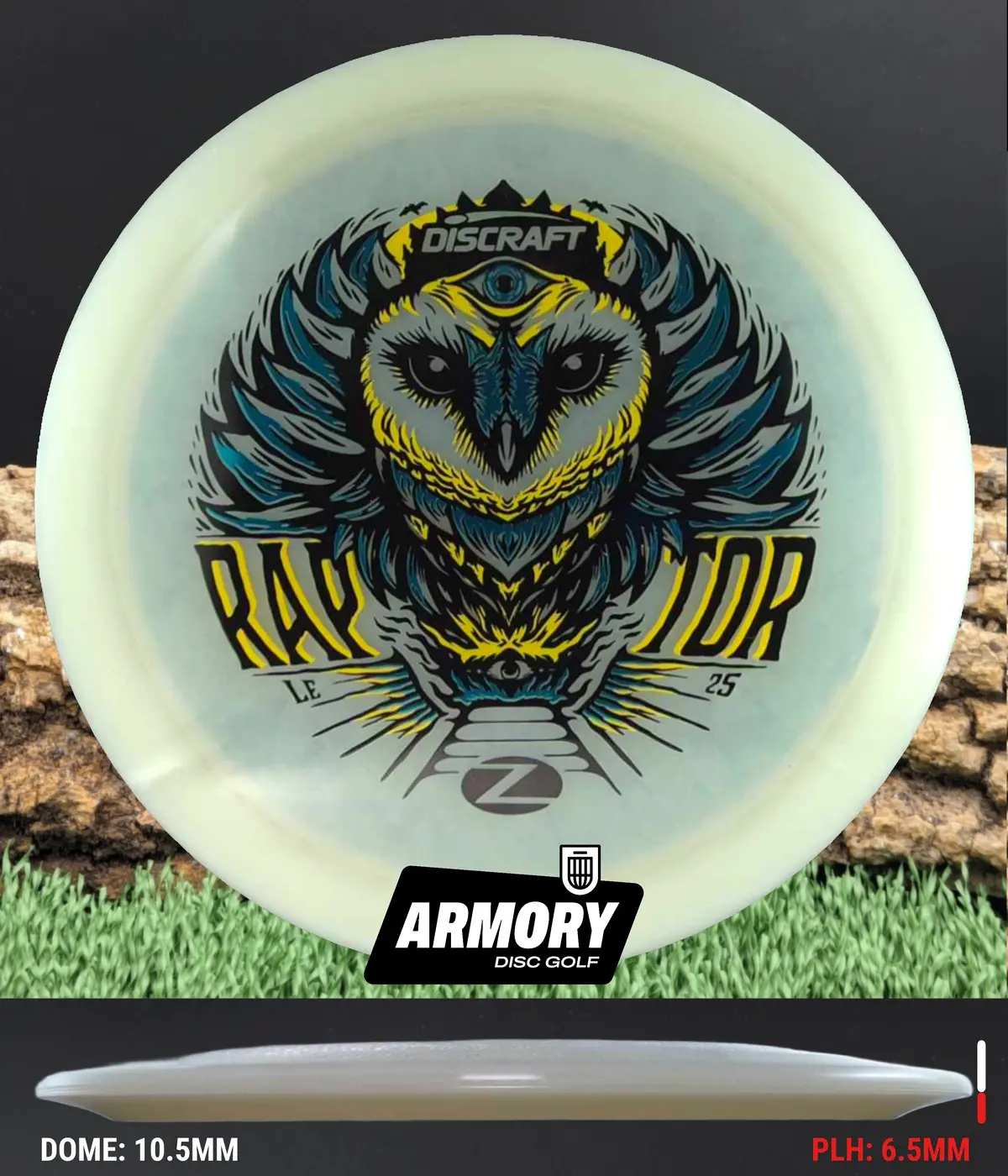 Discraft Raptor UV Z Line – High-Speed Overstable Driver