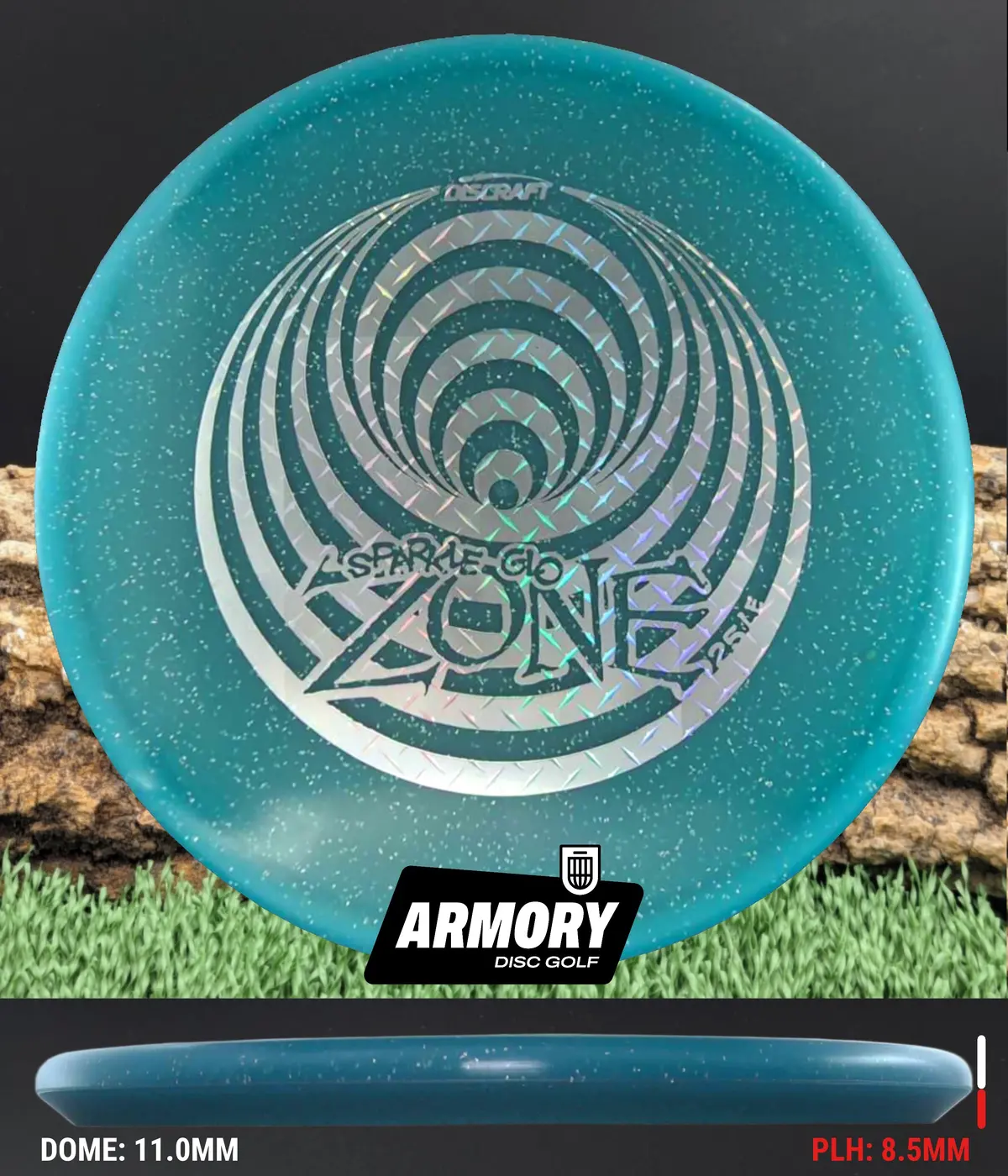 Discraft Zone – Ledgestone Z Glo Sparkle 1