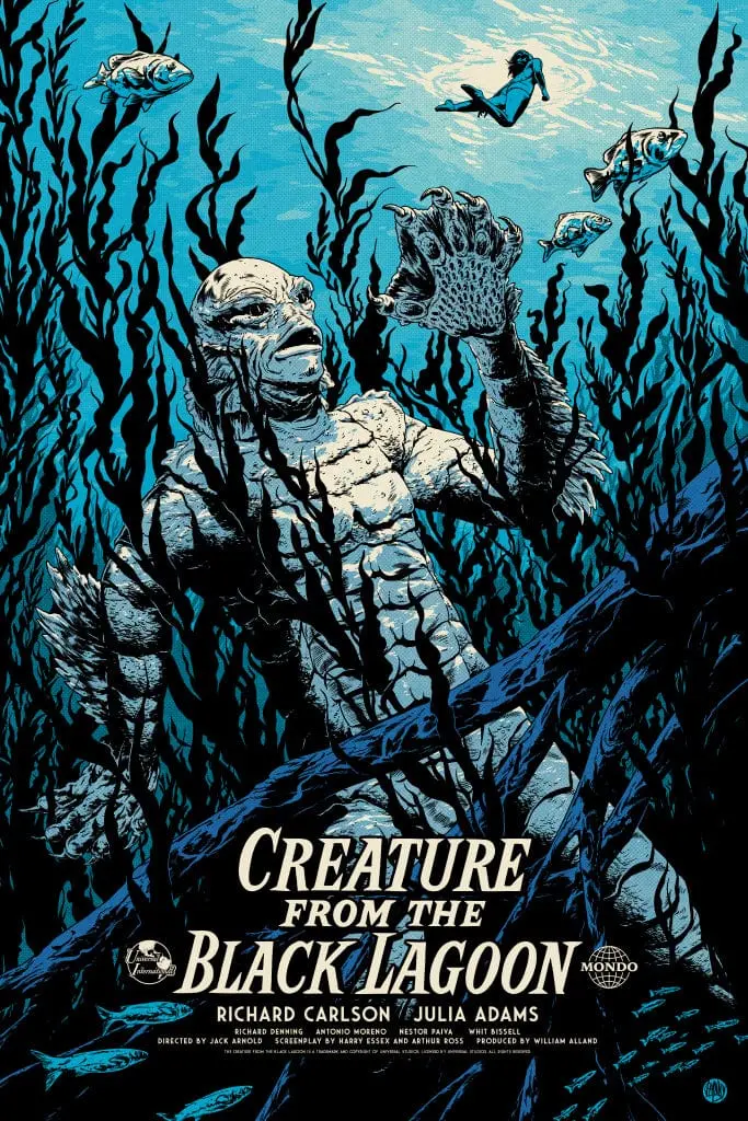 Creature From The Black Lagoon Variant Poster 1
