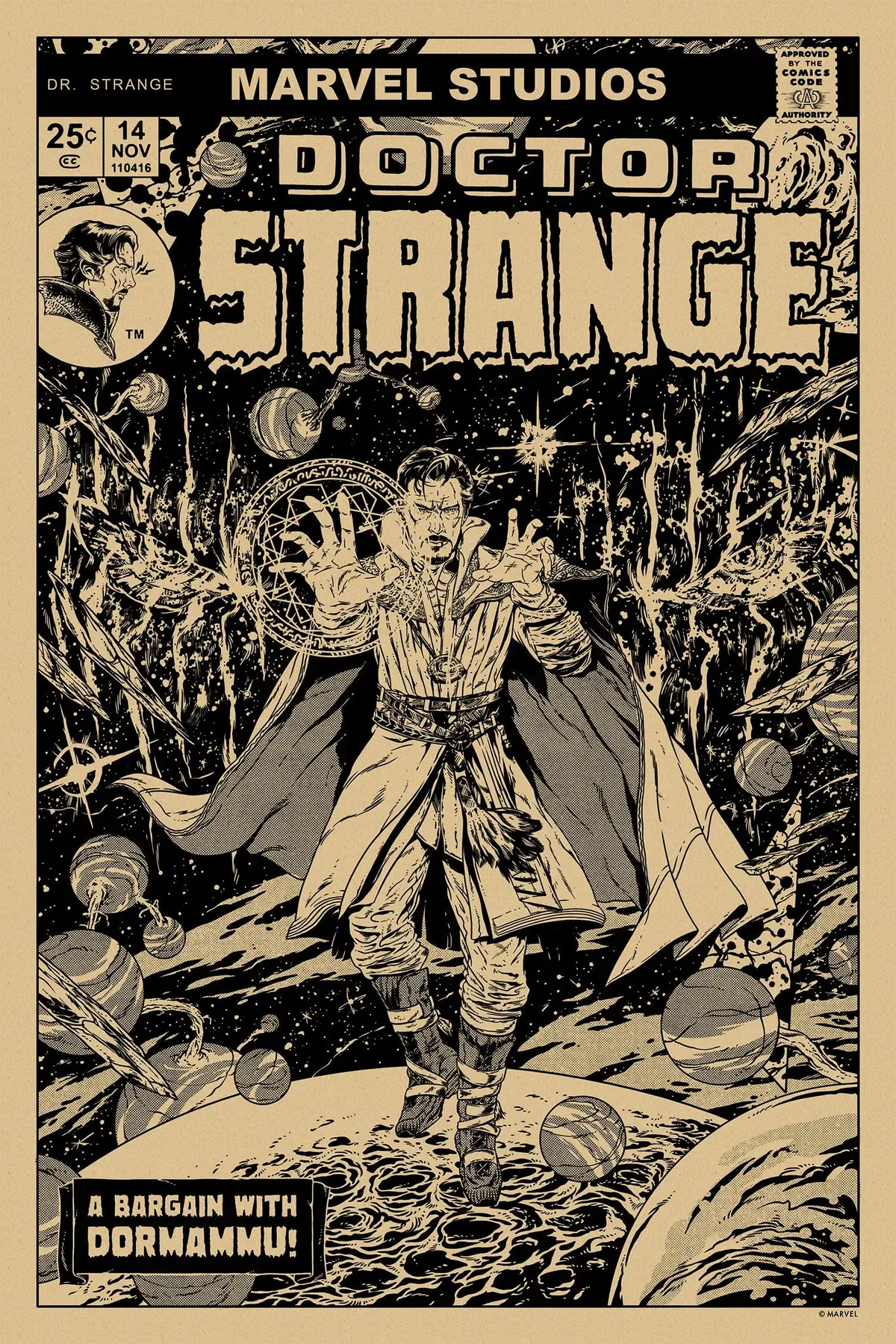 Doctor Strange (Linework Variant) 1