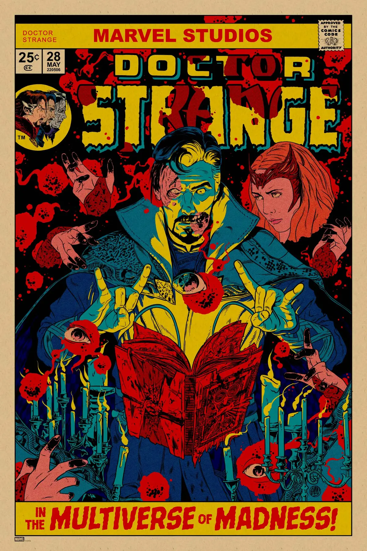 Doctor Strange In The Multiverse Of Madness Poster 1