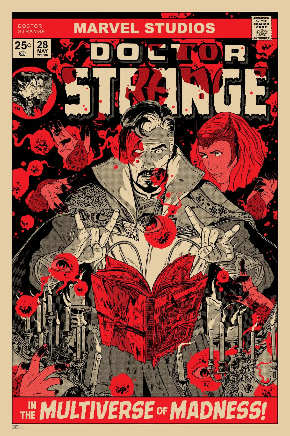 Doctor Strange In The Multiverse Of Madness Variant Poster 1