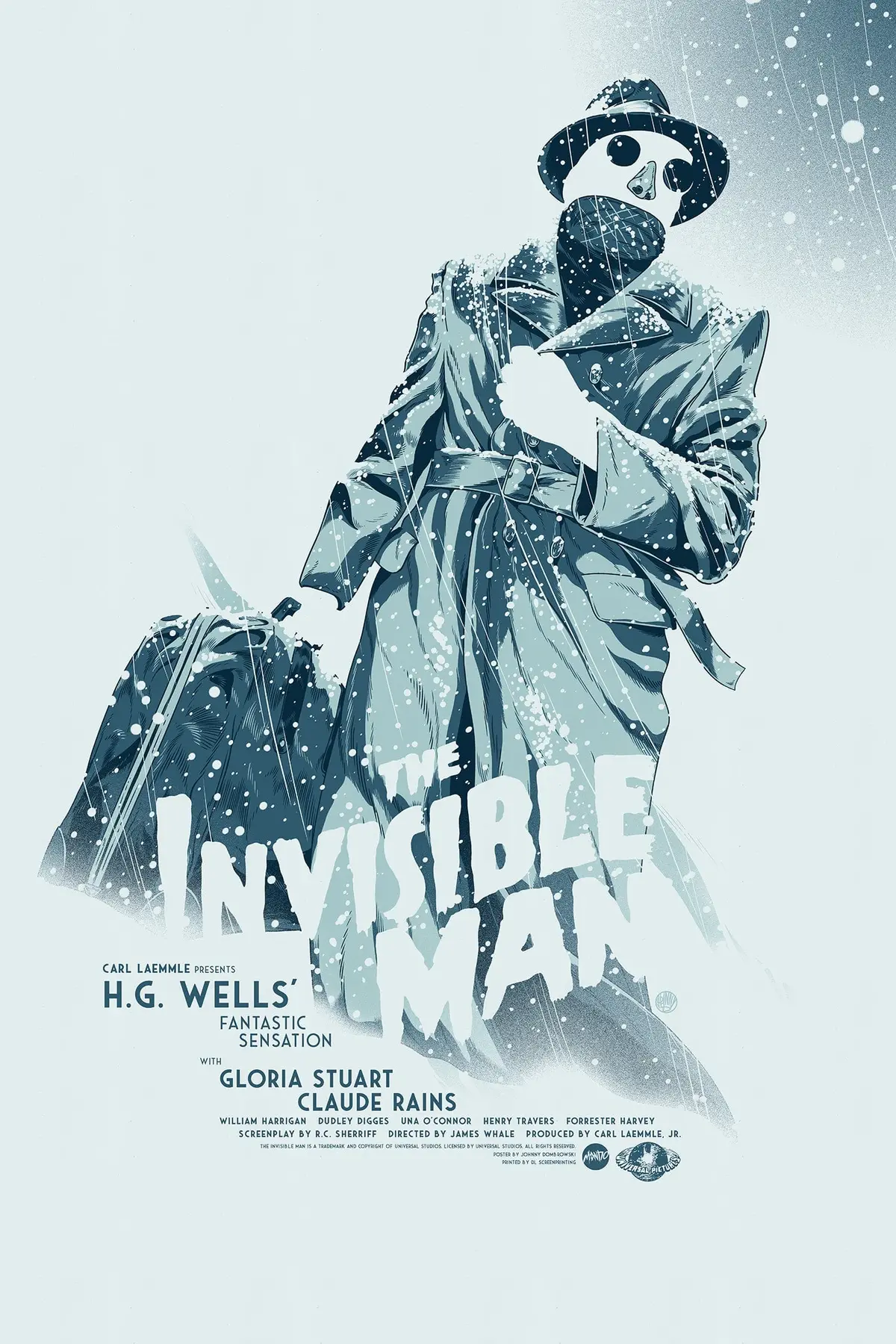 The Invisible Man Variant Poster 1
