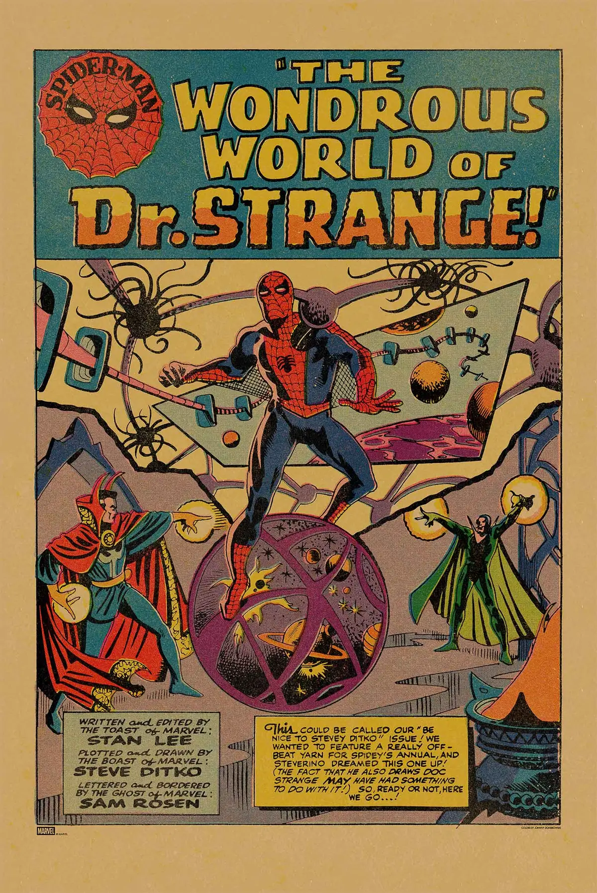 The Amazing Spider-Man, Annual 2: "The Wondrous World Of Doctor Strange!" Poster 1