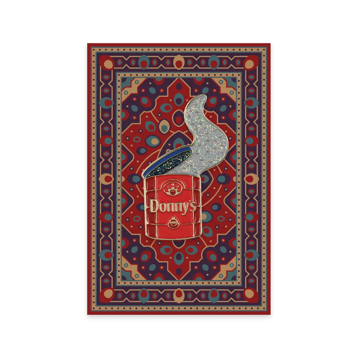 Donny's Ashes Enamel Pin 1