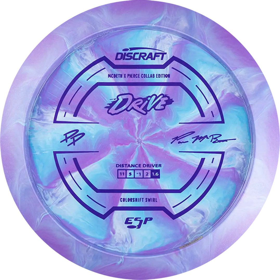 Discraft Colorshift Swirl Esp Drive Paige Pierce X Paul Mcbeth Gmc 2025 Limited Edition 1