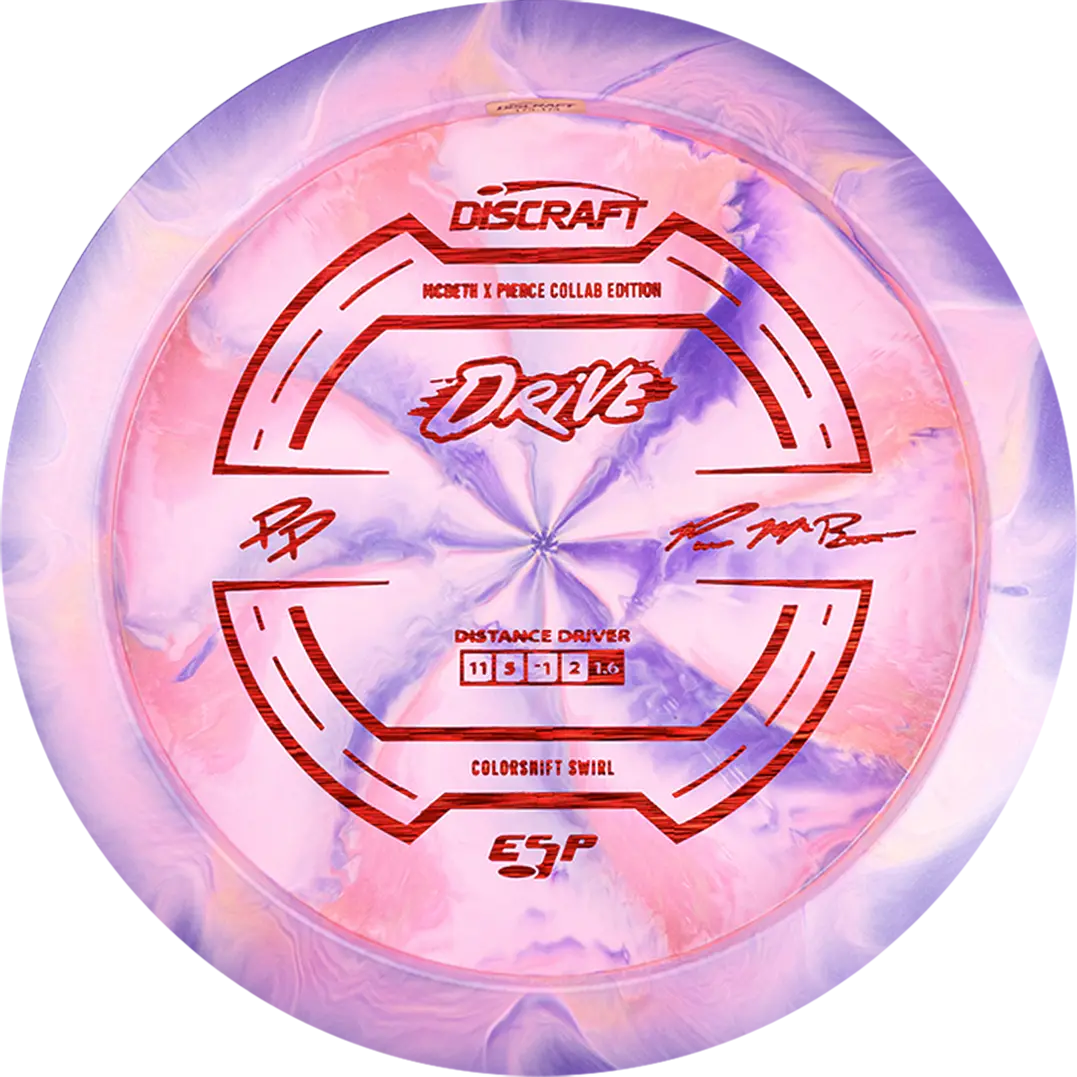 Discraft Colorshift Swirl Esp Drive Paige Pierce X Paul Mcbeth Gmc 2025 Limited Edition 2