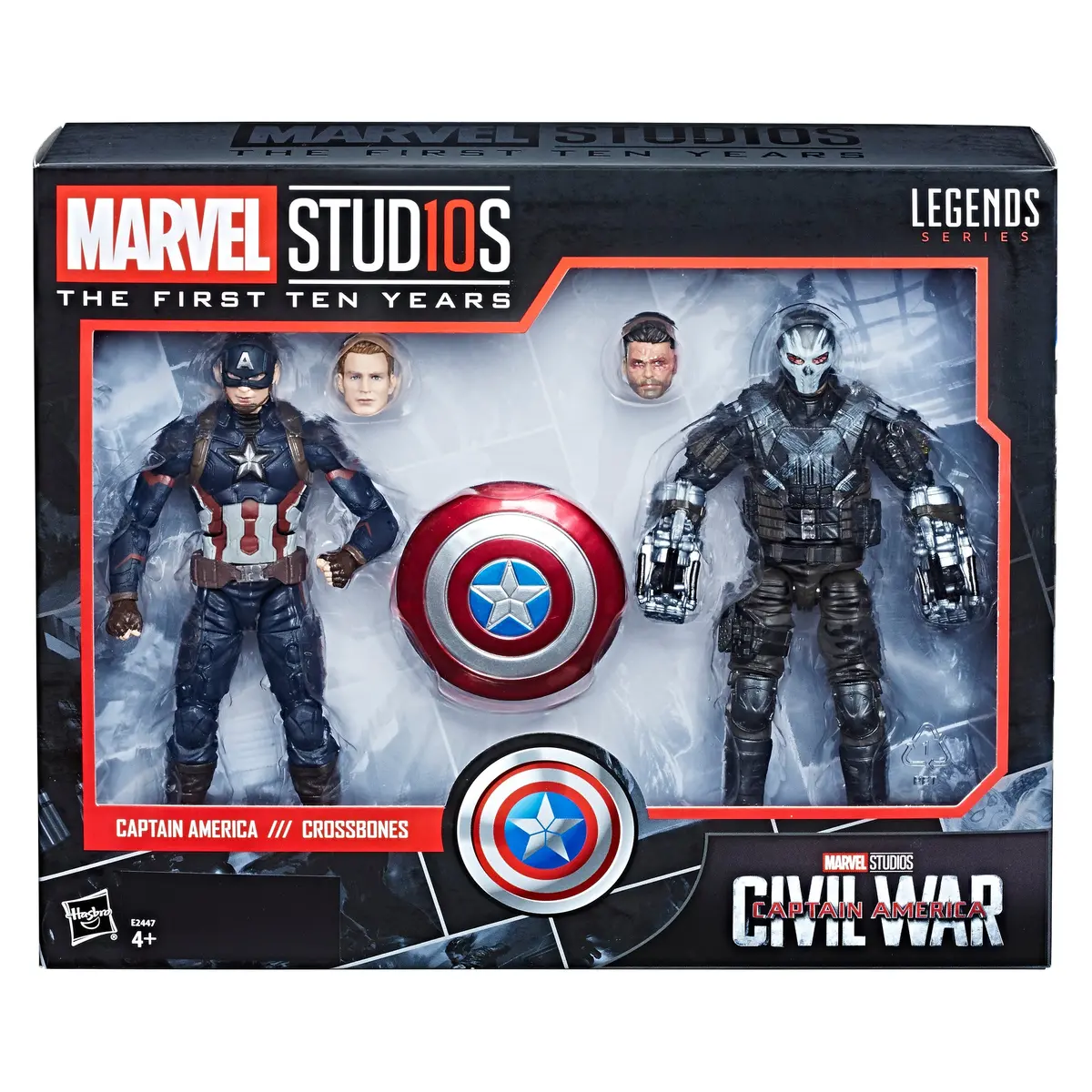 Marvel Studios: The First Ten Years Captain America: Civil War Captain America And Crossbones Figures 2