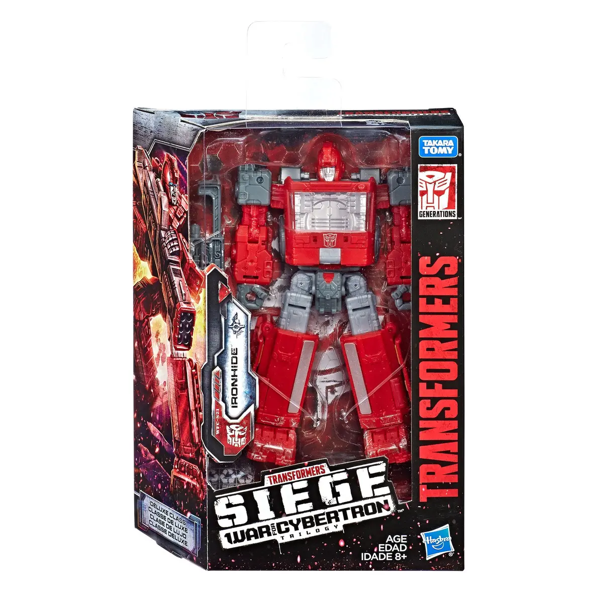 Transformers Generations War For Cybertron Deluxe Wfc-S21 Ironhide Figure 2