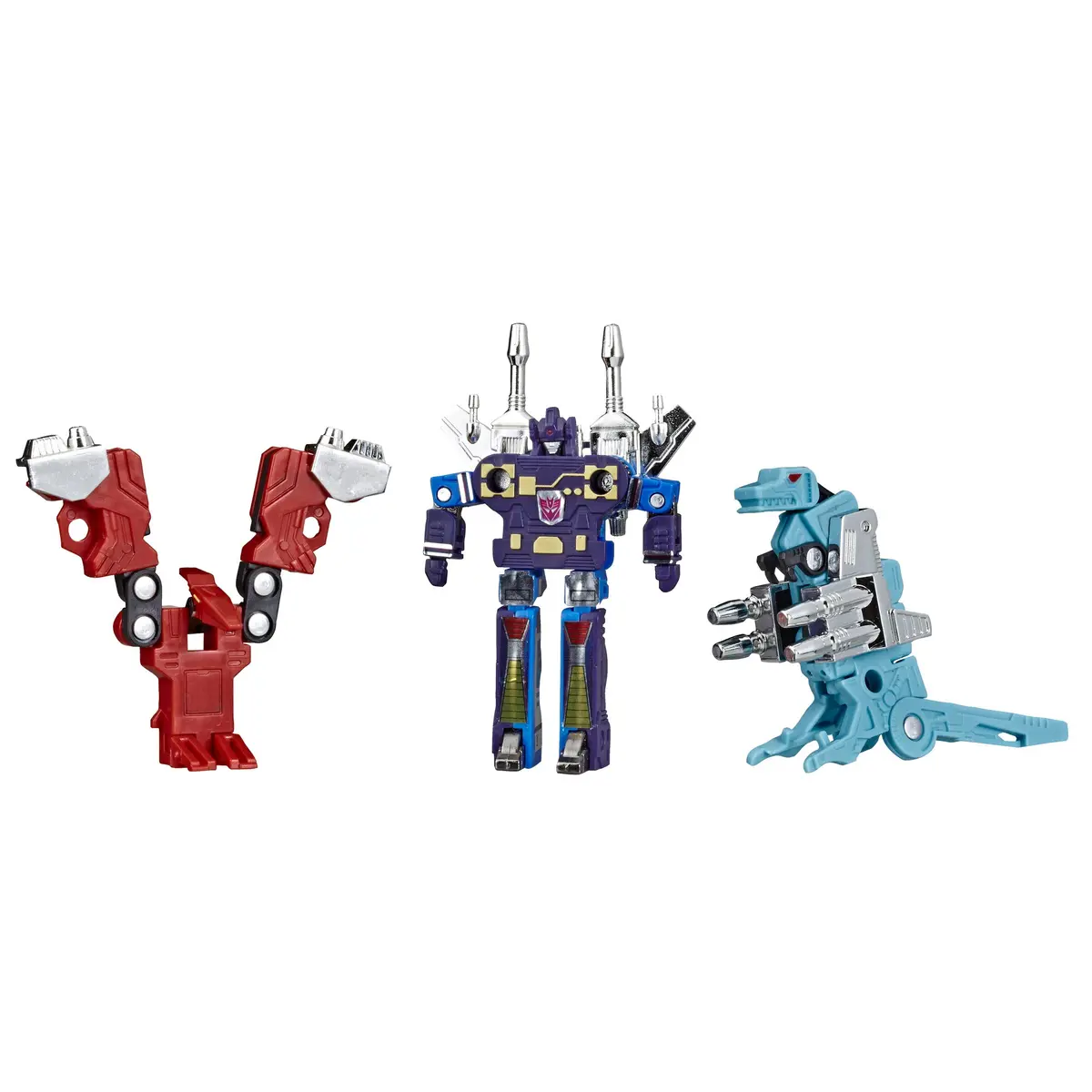 Transformers Vintage G1 Mini-Cassettes 3-Pack Gurafi, Noizu, Decepticon Frenzy 1