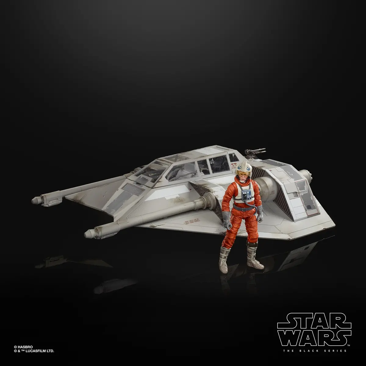Star Wars The Black Series Snowspeeder Vehicle And Dak Ralter Figure 1