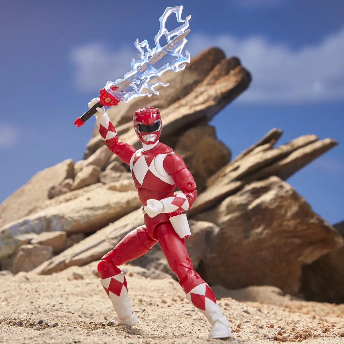 Power Rangers Lightning Collection Mighty Morphin Red Ranger Action Figure 1
