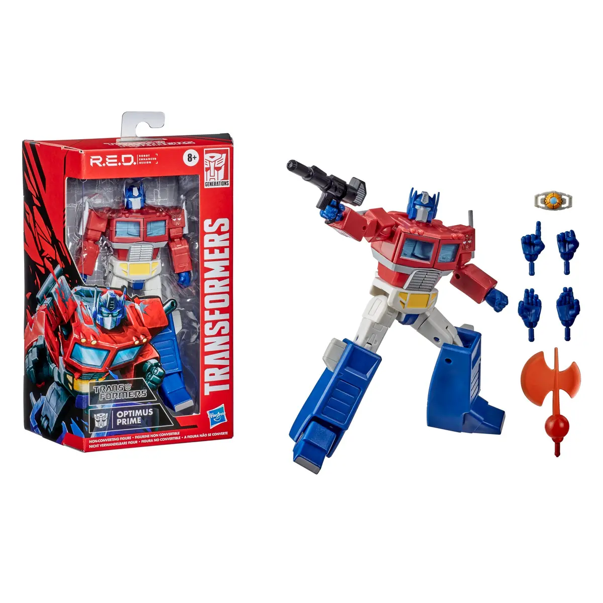 Transformers R.E.D. [Robot Enhanced Design] G1 Optimus Prime 1