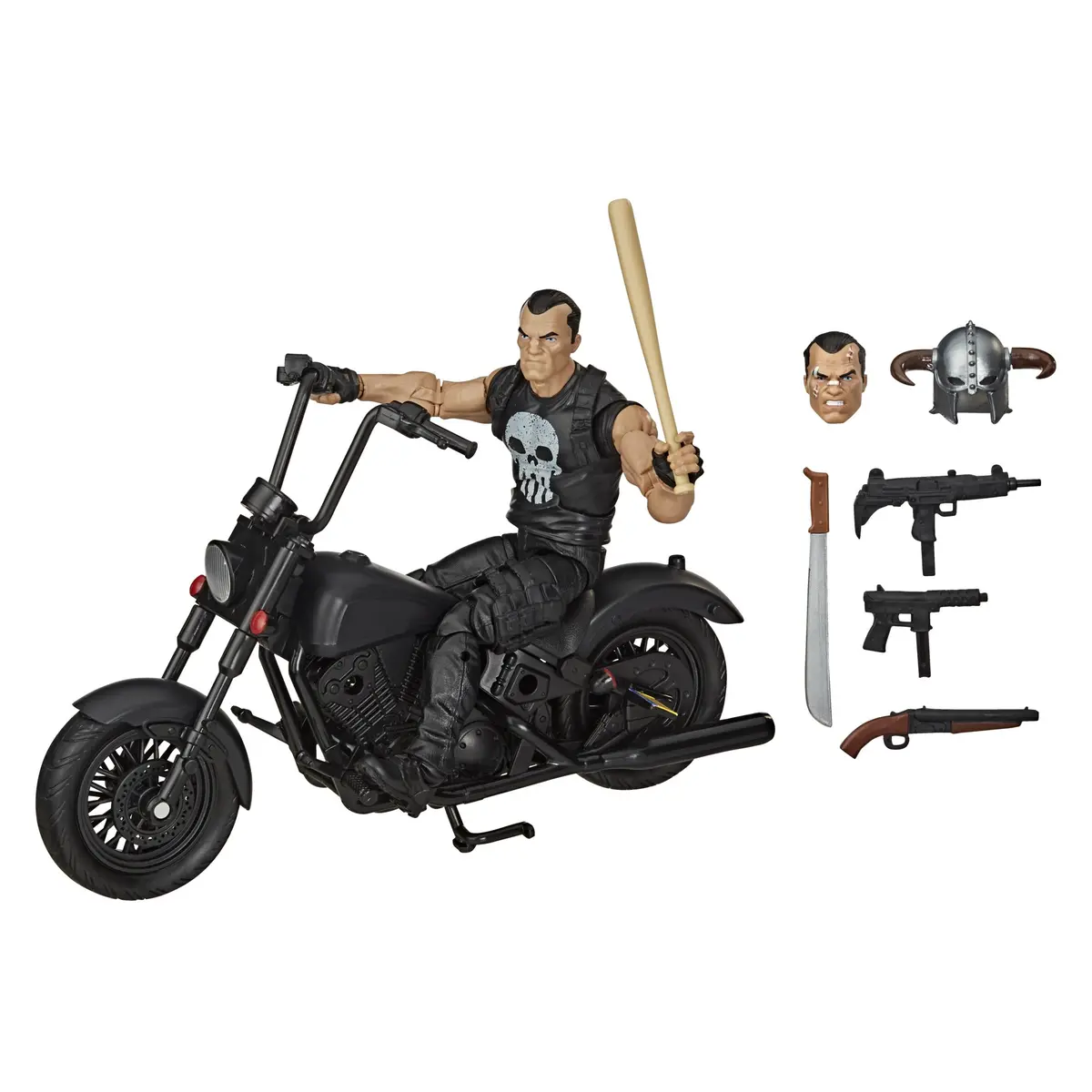 Marvel Legends Series The Punisher Figure With Motorcycle 1
