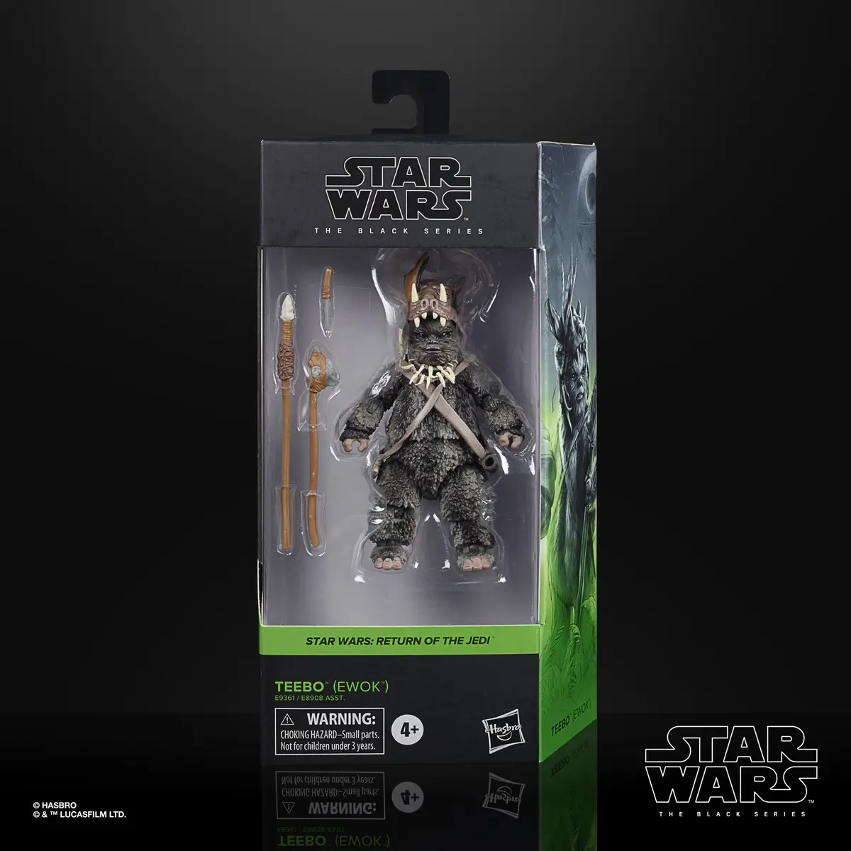 Star Wars The Black Series Teebo (Ewok) Collectible Figure 1