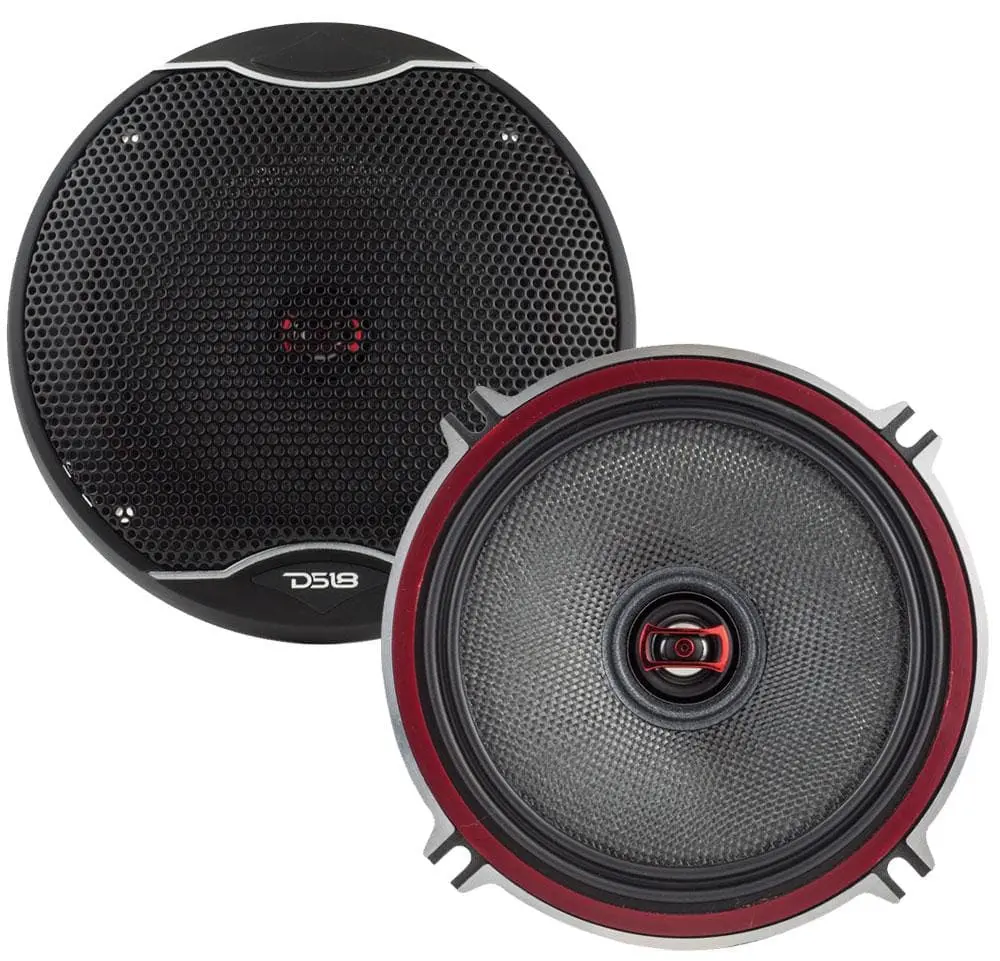 Ds18 Exl-Sq5.25 5.25" 2-Way 3 Ohm Coaxial Speakers 1
