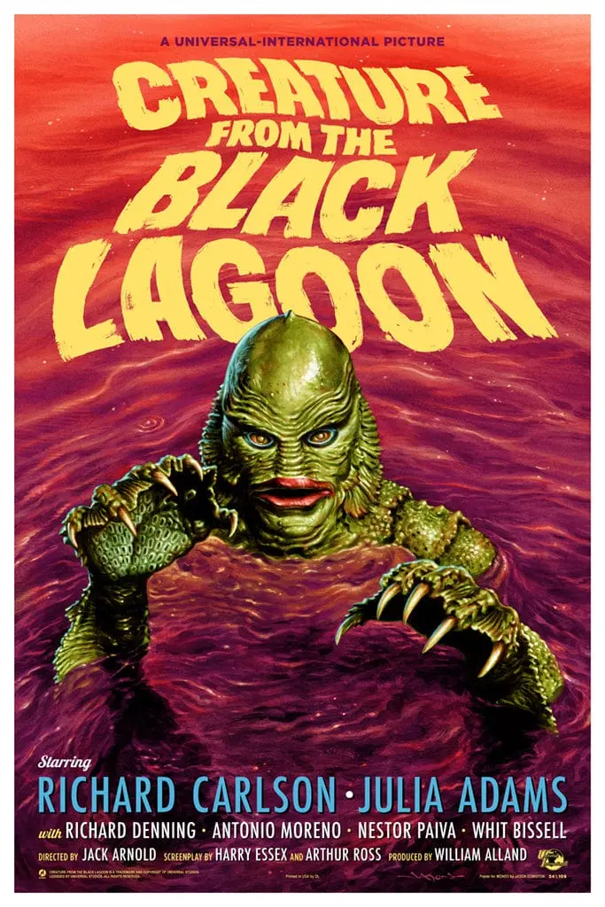 Creature From The Black Lagoon (Variant) Poster 1