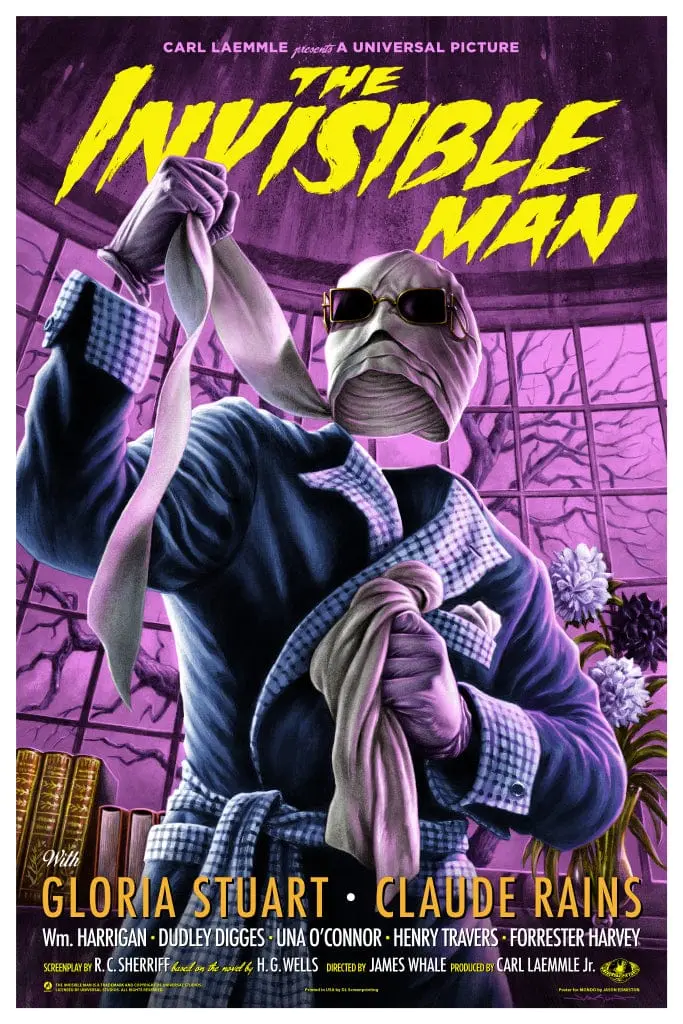 The Invisible Man Variant Poster 1