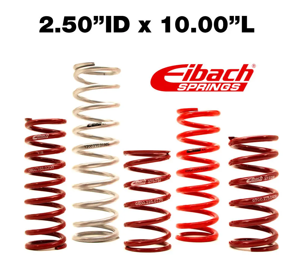 Eibach 2.50”Id X 10.00”L Spring (Select Rate) 1