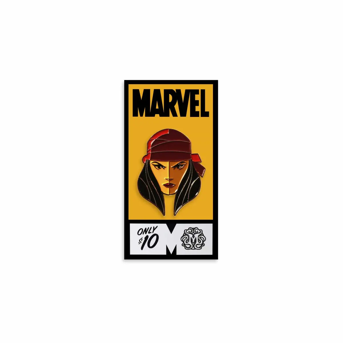 Elektra Enamel Pin 1