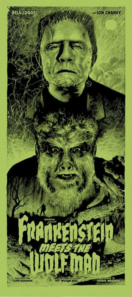 Frankenstein Meets The Wolf Man (Variant) 1