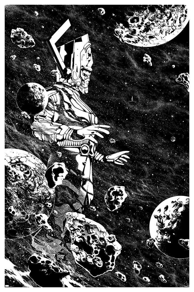 Galactus Variant Screenprinted Poster 1