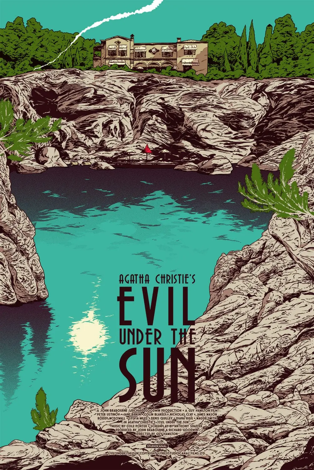 Black Dragon Press X Mondo #03: Evil Under The Sun 1