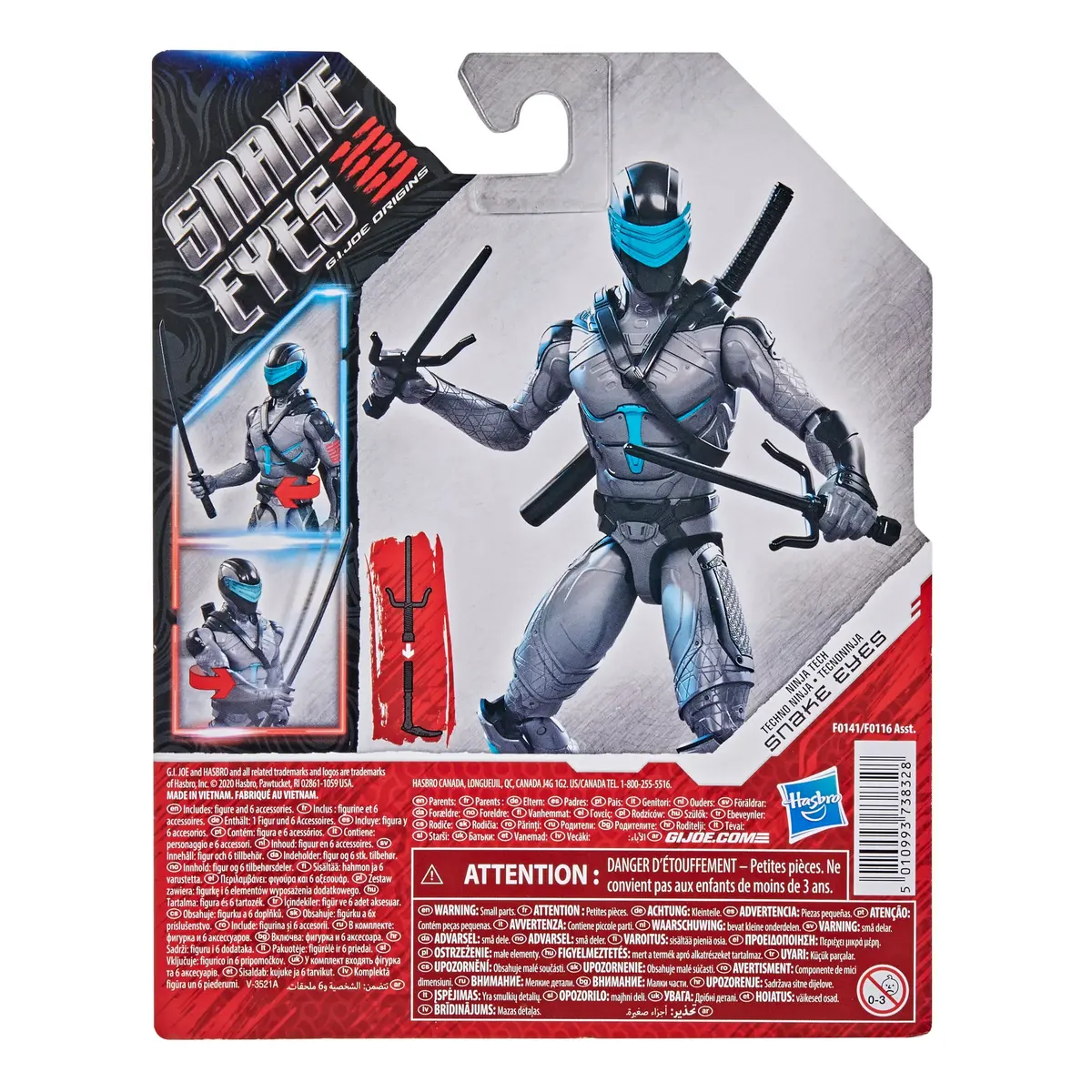 Snake Eyes: G.I. Joe Origins Ninja Tech Snake Eyes 2