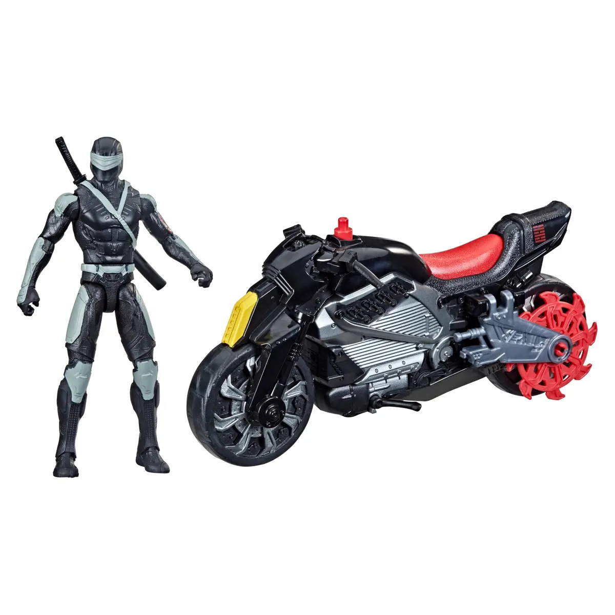 Snake Eyes: G.I. Joe Origins Snake Eyes With Stealth Cycle 1