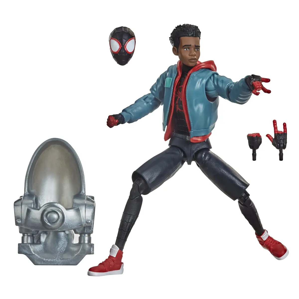 Marvel Legends Series Spider-Man: Into The Spider-Verse Miles Morales Figure 1