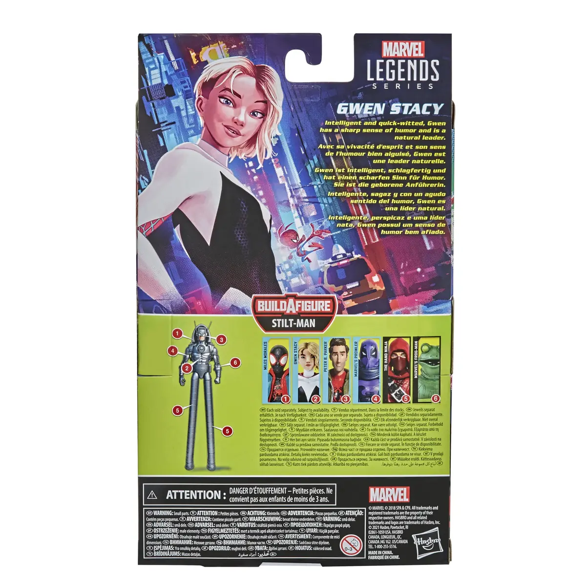 Marvel Legends Into The Spider-Verse Gwen Stacy And Spider-Ham 2