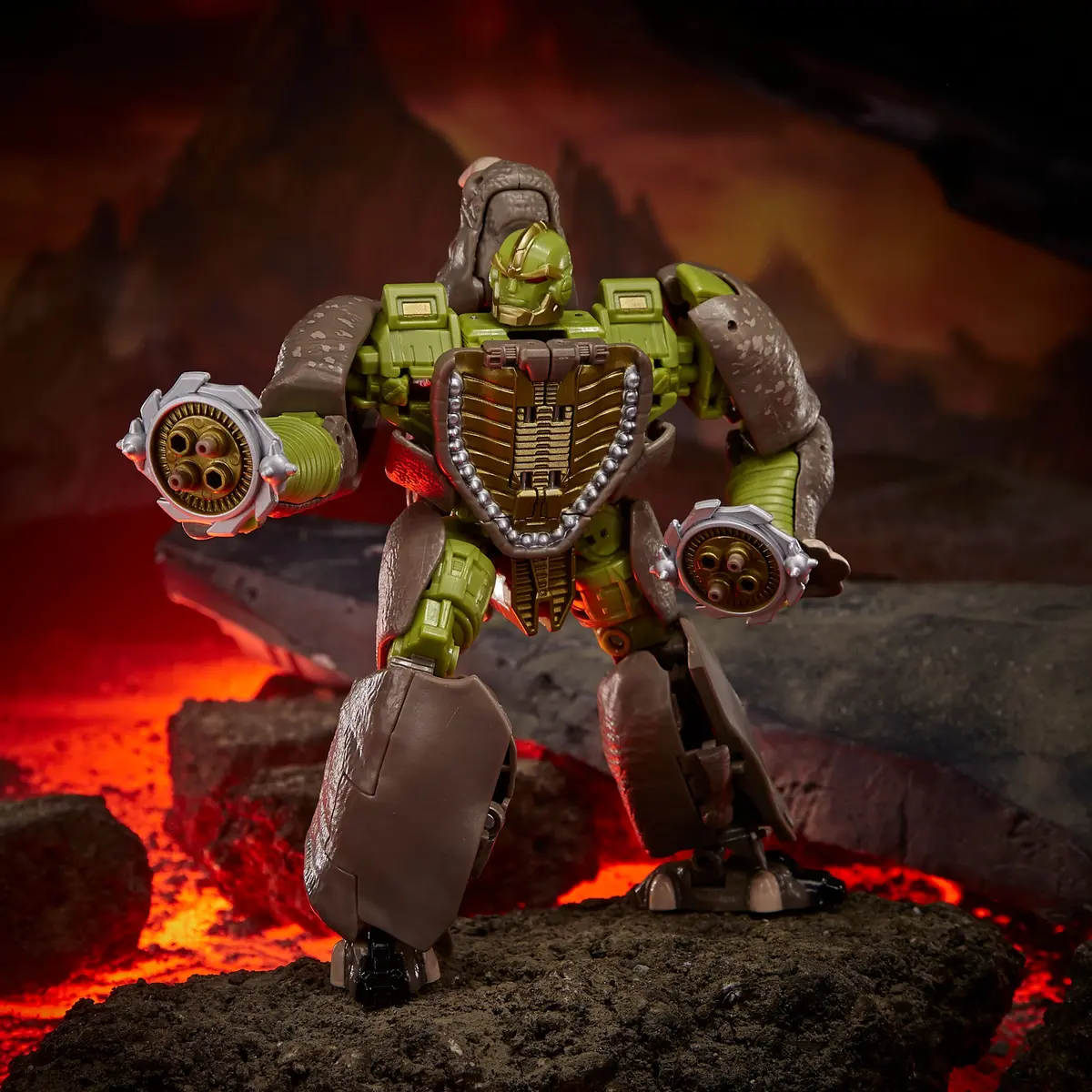 Transformers Generations War For Cybertron: Kingdom Voyager Wfc-K27 Rhinox 1