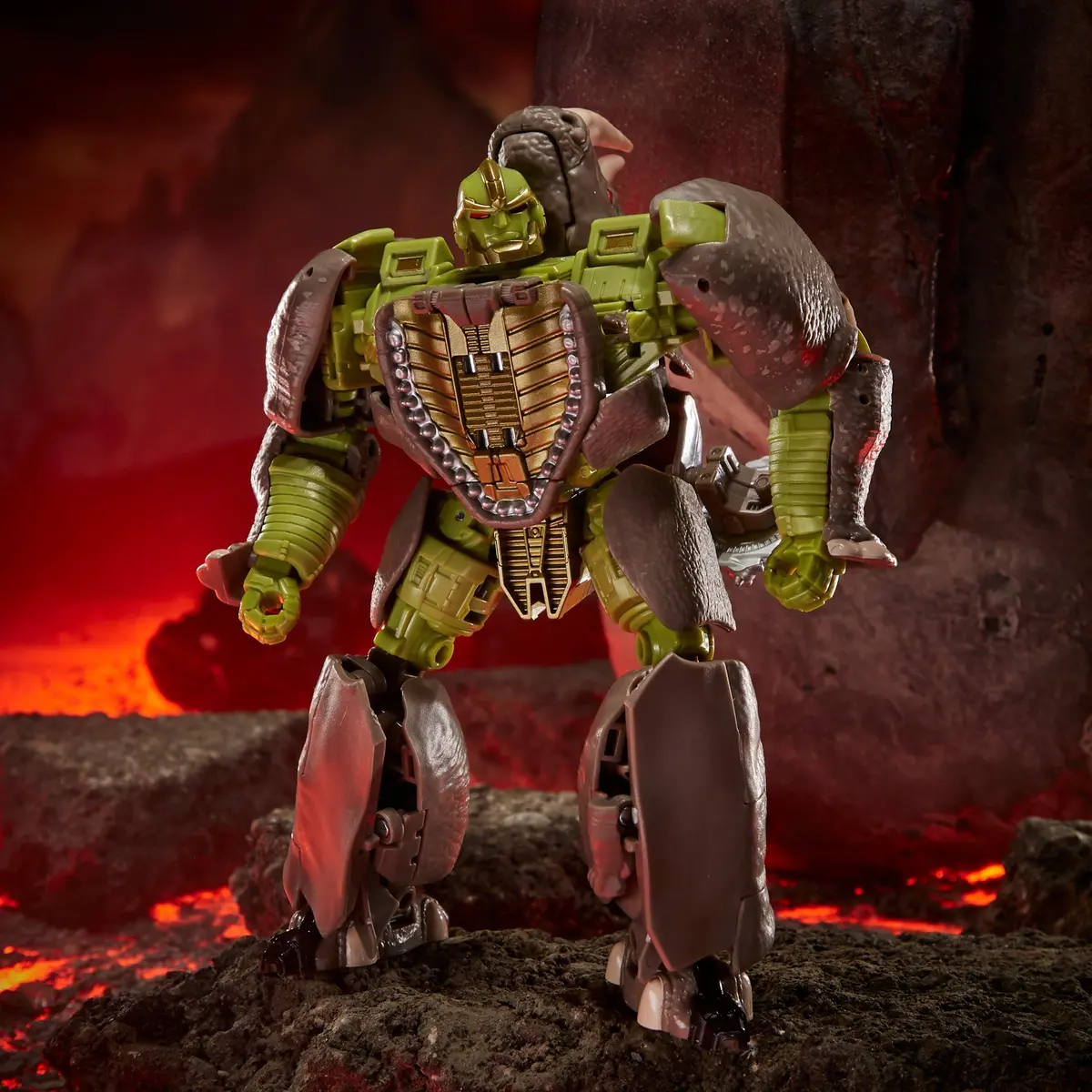 Transformers Generations War For Cybertron: Kingdom Voyager Wfc-K27 Rhinox 2
