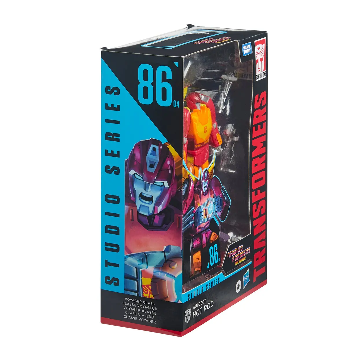 Transformers Studio Series 86 Voyager The Transformers: The Movie Autobot Hot Rod 2