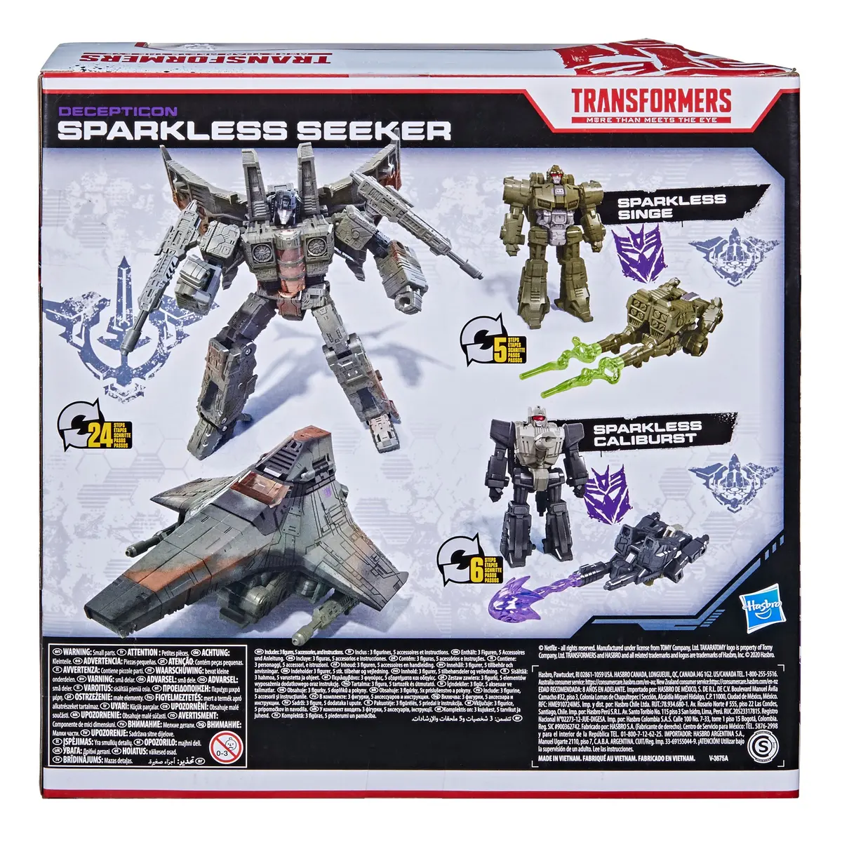Transformers War For Cybertron Series-Inspired Sparkless Seeker Battle 3-Pack 2