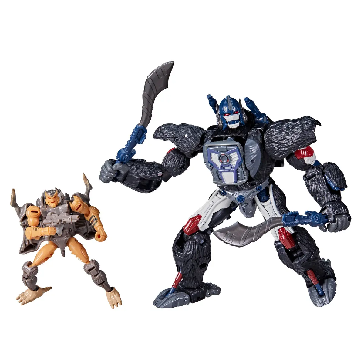 Transformers War For Cybertron Series-Inspired Optimus Primal And Rattrap 1